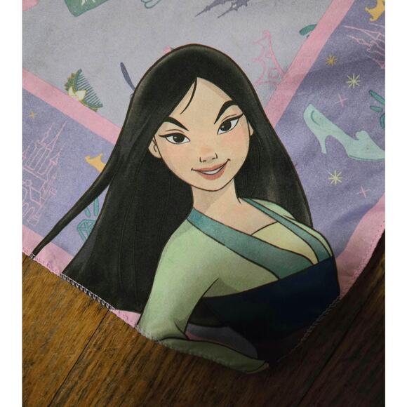 Disney Princess Let it Shine Scarf Tangled, Mulan, Belle, Cinderella - Picture 2 of 10